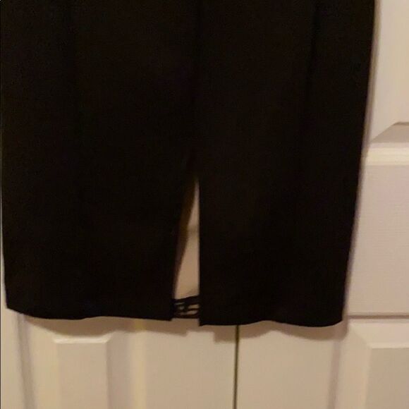 EUC black dress, Sz small, vegan leather, Leather” & Lace. - Picture 9 of 16